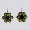 Smokey Quartz Flower Drops- EARRINGS 28