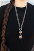 Rutilated Quartz Pendant With Handmade Chain- NECKLACE 41