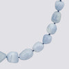 Knotted Peruvian Blue Opal Necklace - KNTPBO-1