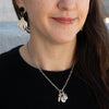 Handmade Ball Chain Necklace with Charms- NECKLACE 43