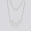 Geometric Triangle Cutout Necklace- NECKLACE 49