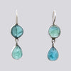 Round Cabochon and Teardrop Earrings- EARRINGS 120