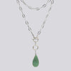 Toggle Necklace with Teardrop Pendant: NECKLACE 2