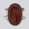 Bold Oval Stone Cuff - BRACELET 17
