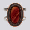 Bold Oval Stone Cuff - BRACELET 17