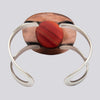 Bold Oval Stone Cuff - BRACELET 17