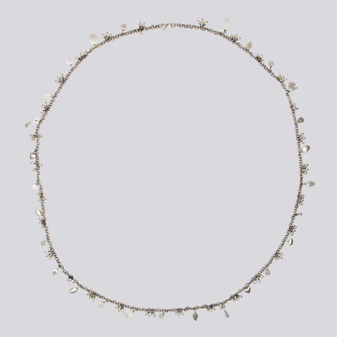 Long Mixed Charm Necklace- NECKLACE 73