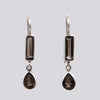 Rectangle and Teardrop Stone Earrings- EARRINGS 130