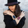 Bold Oval Stone Cuff - BRACELET 17