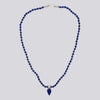 Knotted Lapis Necklace - NECKLACE 80
