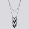 Long Geometric Necklace - NECKLACE 89