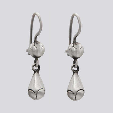 Etched Teardrop Earrings - EARRINGS 139