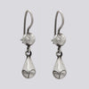 Etched Teardrop Earrings - EARRINGS 139