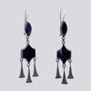 Flat Stone Chandelier Earrings - EARRINGS 144