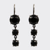 Graduated Faceted Round Stone Drop Earrings - EJ2247 DIS