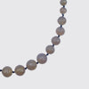 Knotted Grey Agate Necklace - KNTGA-1