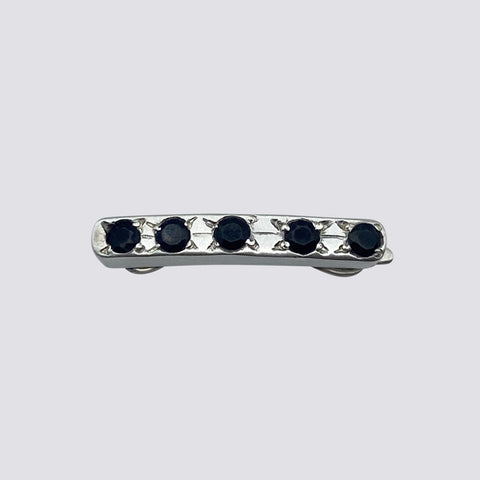 Faceted Stone Barrette - HC6