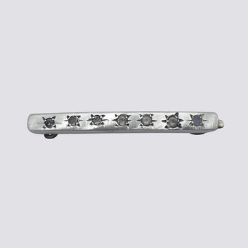 Barrette with Star Set Stones - HC9