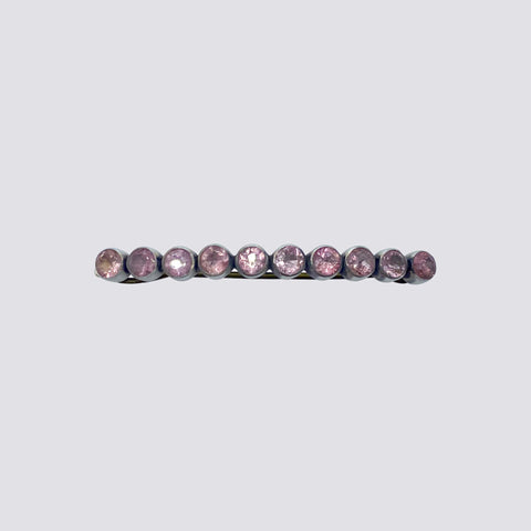 Faceted Stone Barrette - HC1