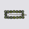 Barrette with Faceted Stones - HC13