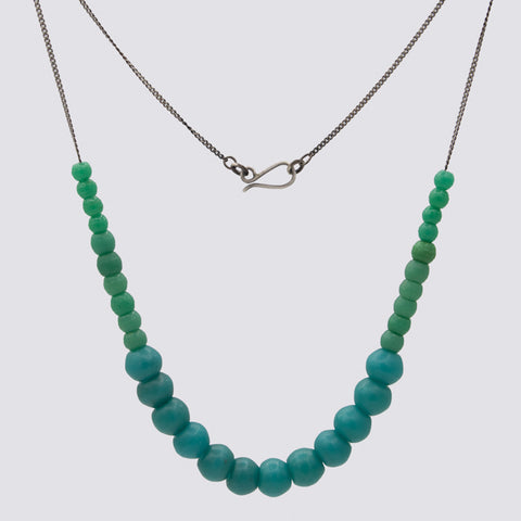 Antique African Bead Necklace - 153