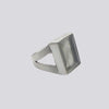 Faceted Green Moonstone Ring - Size 7 - RING 179