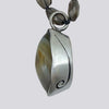 Smokey Quartz Necklace Eye Agate Pendant - NECKLACE 17