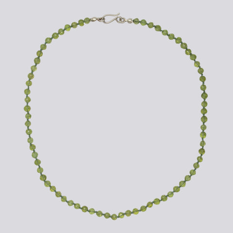 Knotted Necklace - KNT2 - Click for more stone choices