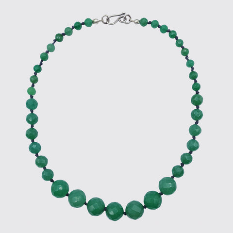 Knotted Aventurine Necklace - KNTAVN-1