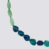 Knotted Aventurine and Fluorite Necklace - KNTAVN-5