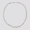 Knotted Chalcedony Necklace - KNTCHAL-1