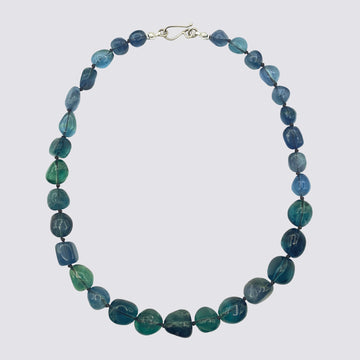 Knotted Fluorite Necklace - KNTFL-4