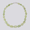 Knotted Prehnite Necklace - KNTPNT-1
