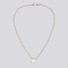 Knotted Pearl Necklace with Antique Amulet - KNTPRL-26