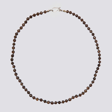 Knotted Smokey Quartz Necklace - KNTSQ-1