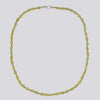 Knotted Yellow Jade Necklace - KNTYJ-2