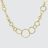 Hammered Circles Necklace