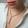 Pearl Rosary with Teardrop Dangles - PJ1467