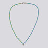 Beaded Necklace with Ball Pendant - PJ1474