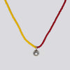 Beaded Necklace with Ball Pendant - PJ1474