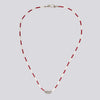 Beaded Necklace with Scallop Pendant - PJ503