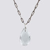 Faceted Stone Charm Necklace- PJ670