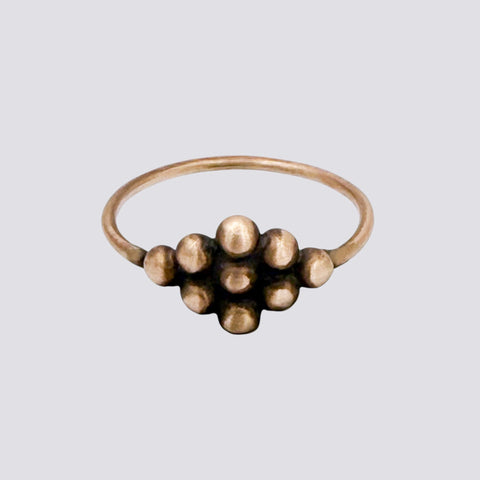 Nine Ball Granulated Ring - R10KG98