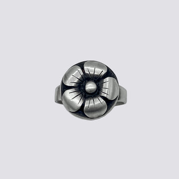 Domed Flower Ring - RJ555