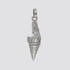 Sterling Silver Seashell Charm - 5