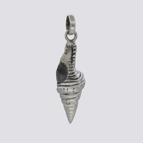 Sterling Silver Seashell Charm - 5
