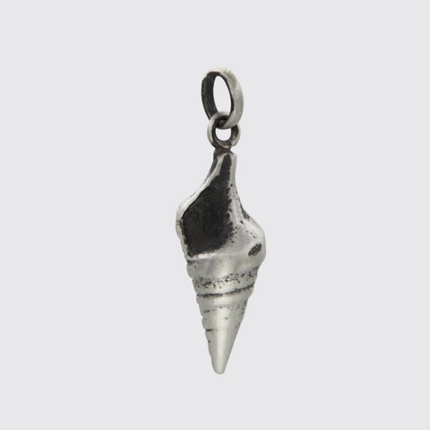 Sterling Silver Seashell Charm - 15