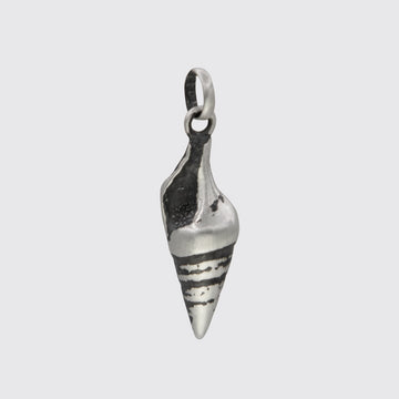 Sterling Silver Seashell Charm - 28