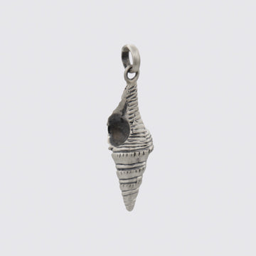 Sterling Silver Seashell Charm - 9