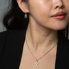 Cluster and Dangle Earrings
